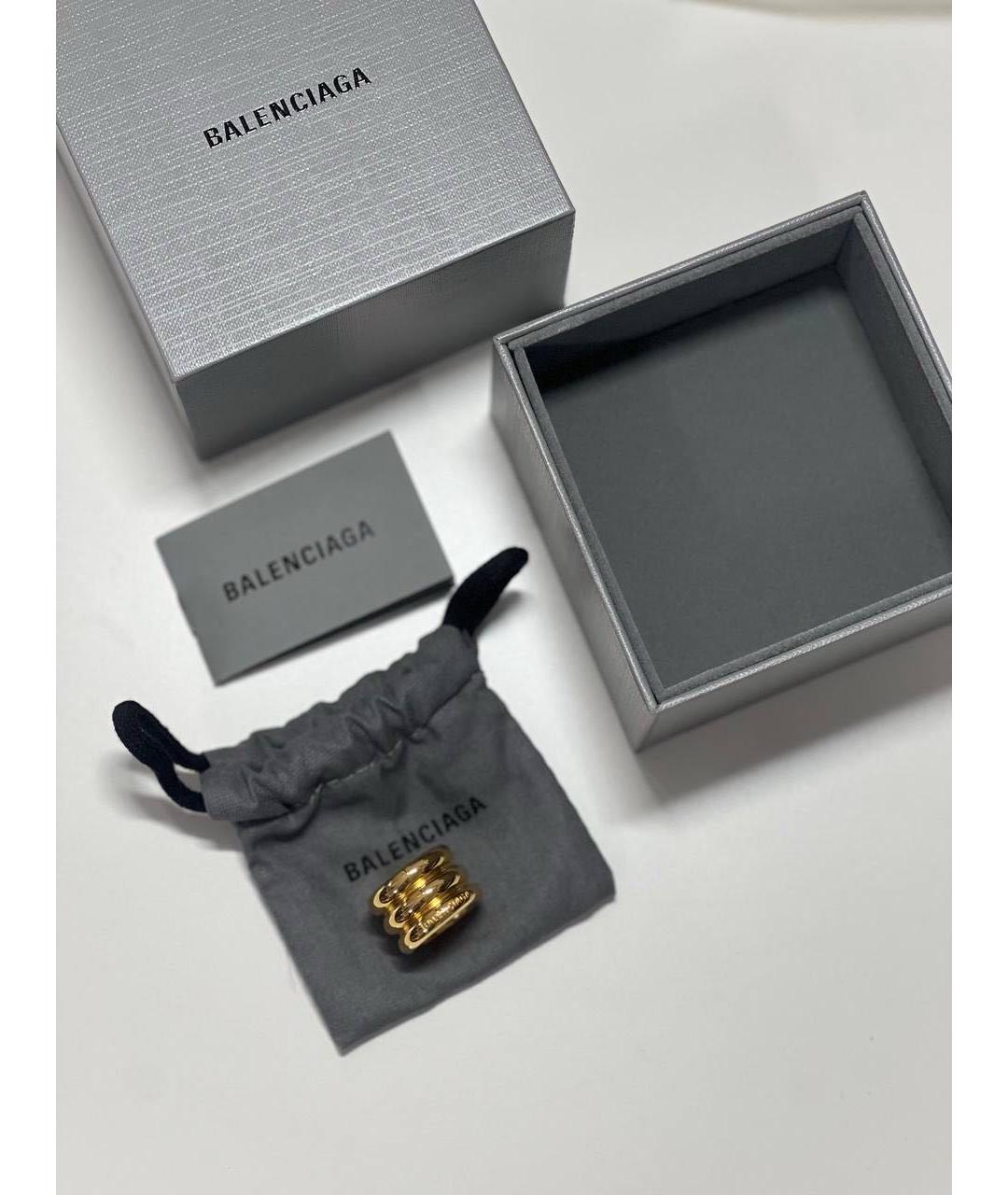 BALENCIAGA Золотое кольцо, фото 6