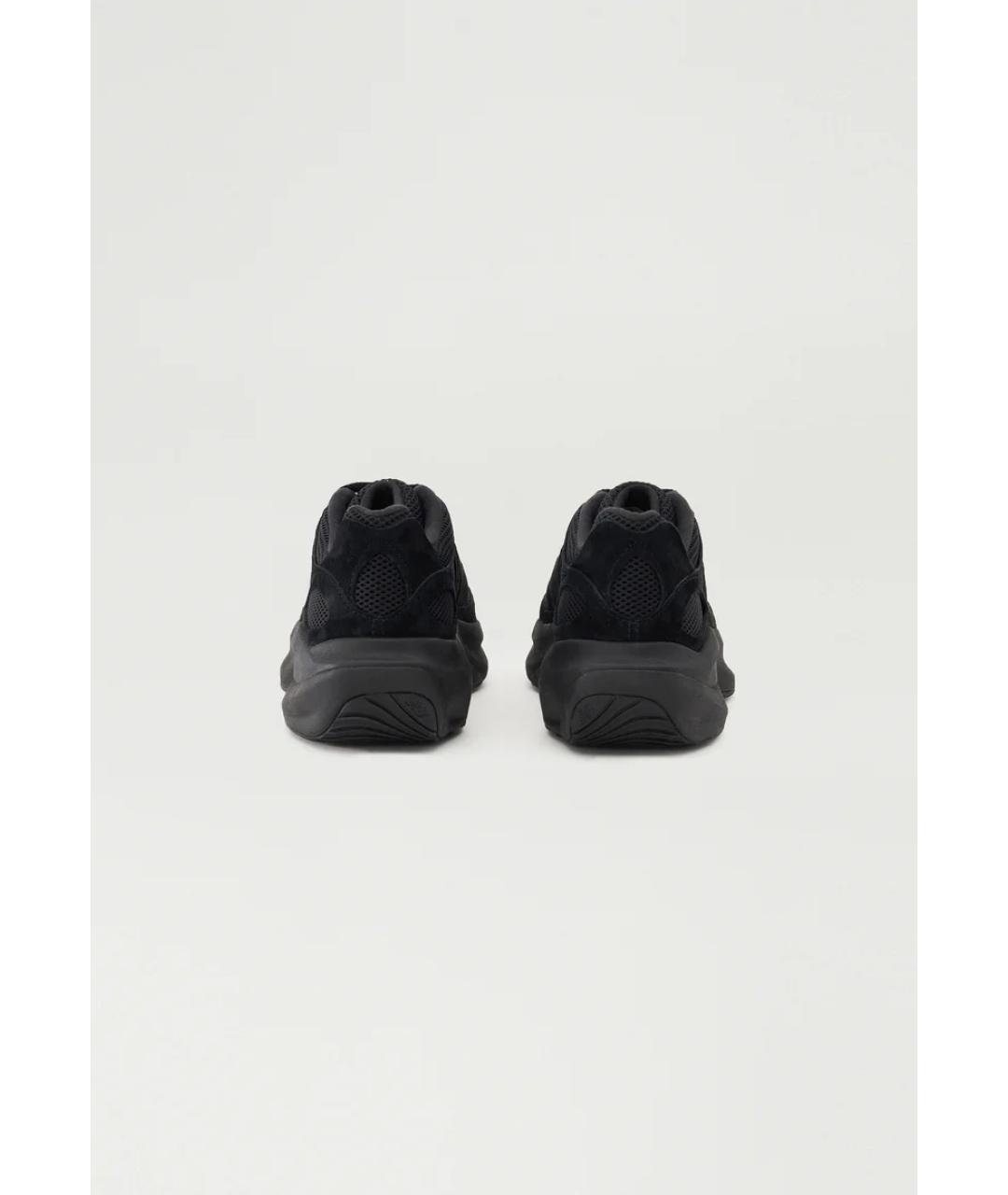 NEW BALANCE Черные замшевые низкие кроссовки / кеды, фото 4