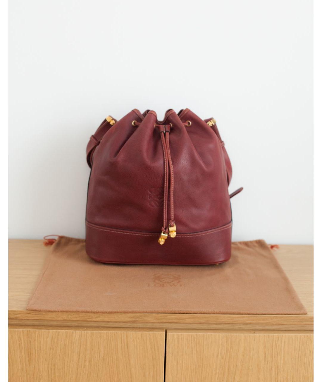 LOEWE Кожаная сумка тоут, фото 9