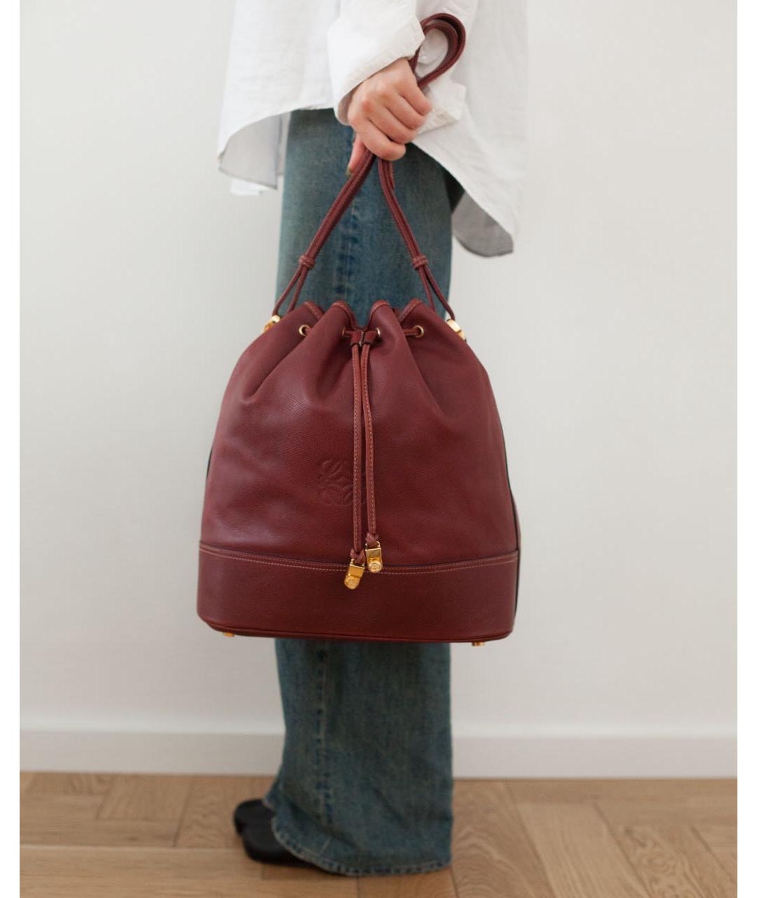 LOEWE Кожаная сумка тоут, фото 3