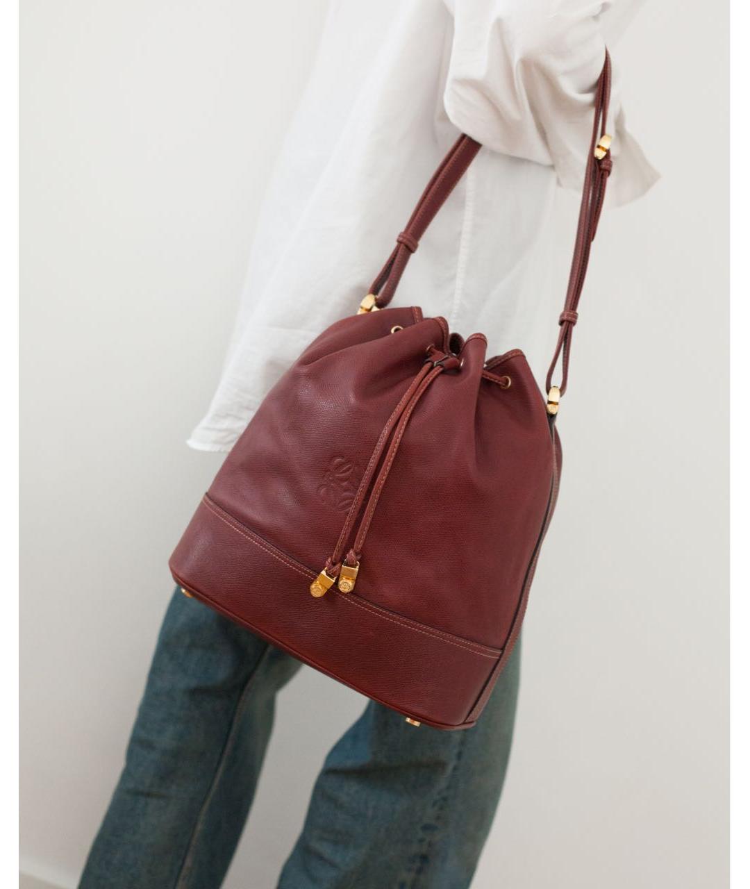 LOEWE Кожаная сумка тоут, фото 4