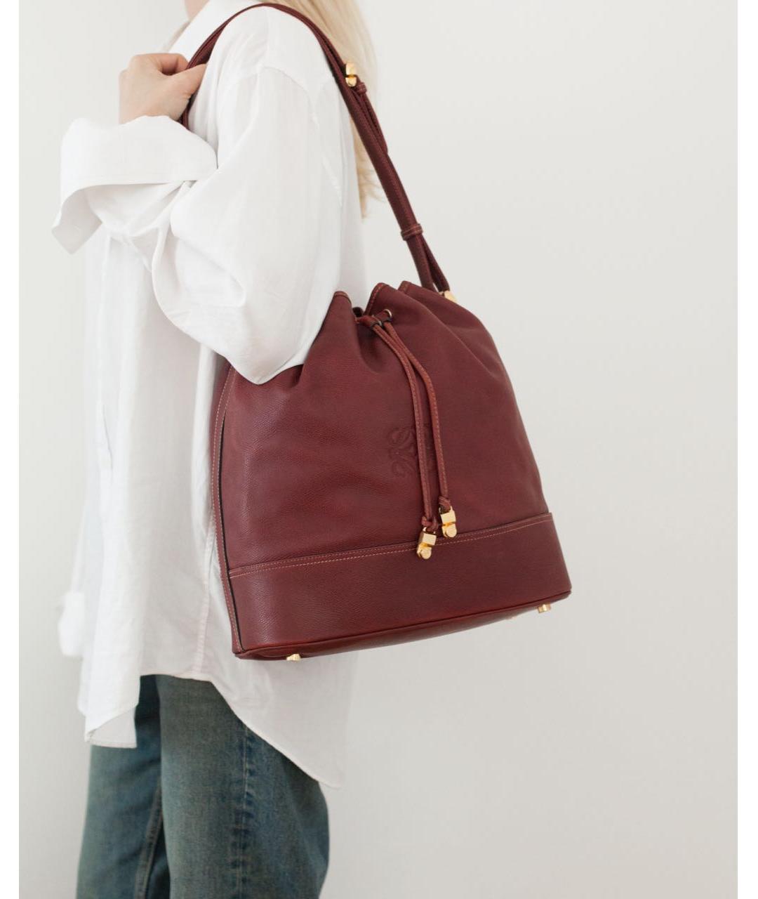 LOEWE Кожаная сумка тоут, фото 2