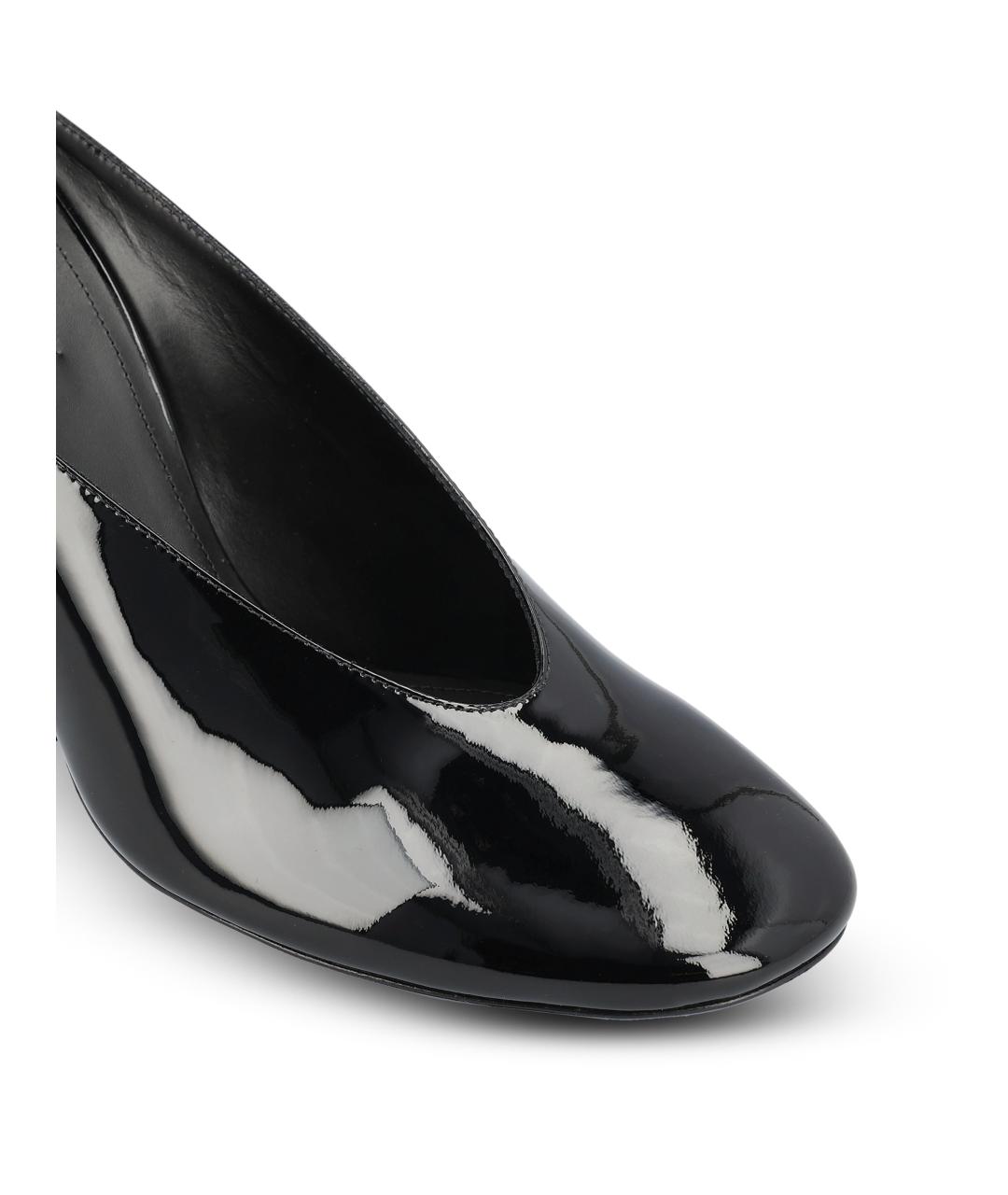 GIVENCHY Черные мюли из лакированной кожи, фото 2