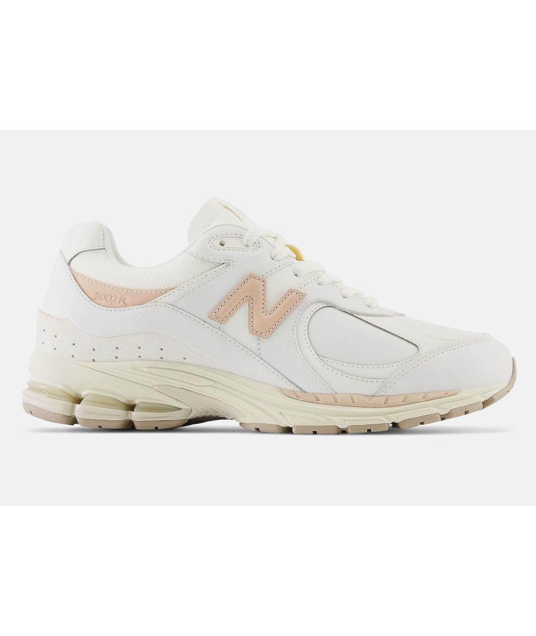 NEW BALANCE Бежевые кожаные низкие кроссовки / кеды, фото 6