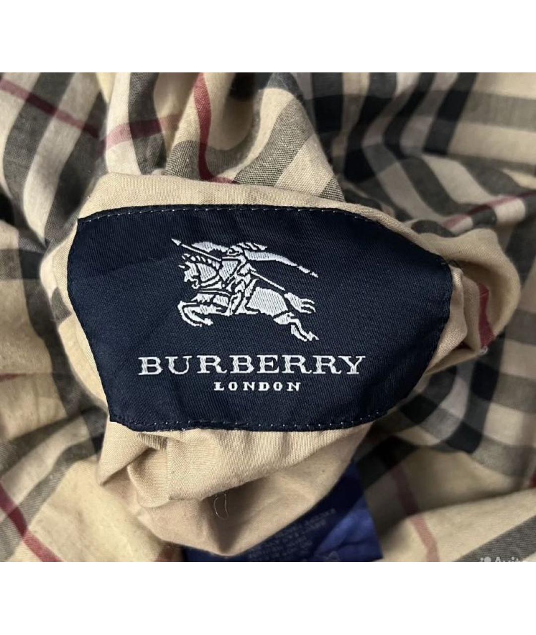 BURBERRY Бежевая хлопковая куртка, фото 3