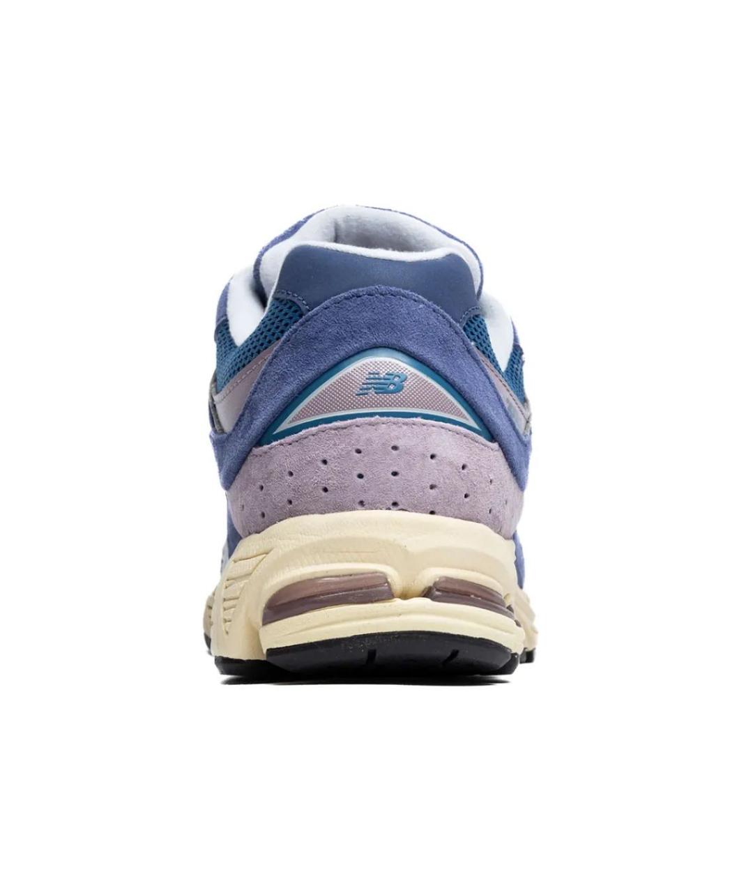 NEW BALANCE Темно-синие замшевые низкие кроссовки / кеды, фото 4