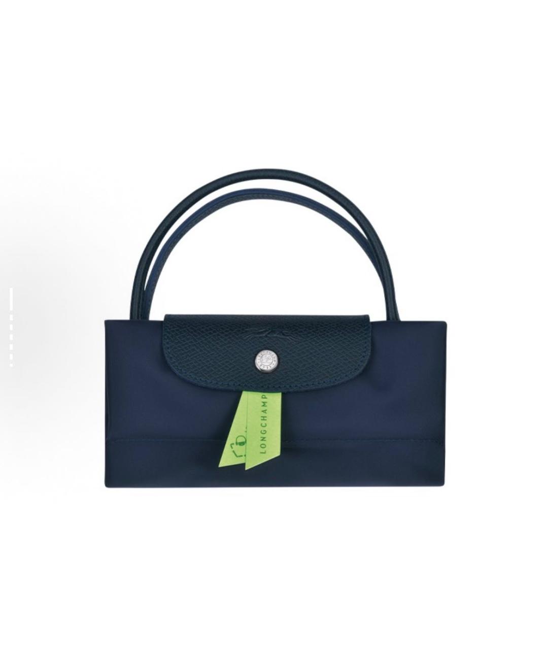 LONGCHAMP Темно-синяя сумка тоут, фото 4