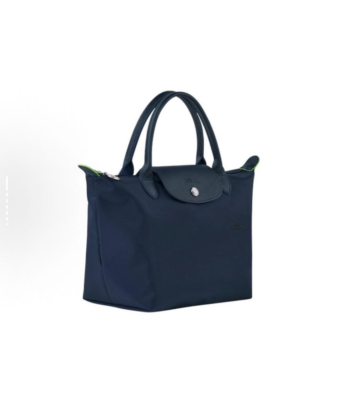 LONGCHAMP Темно-синяя сумка тоут, фото 2