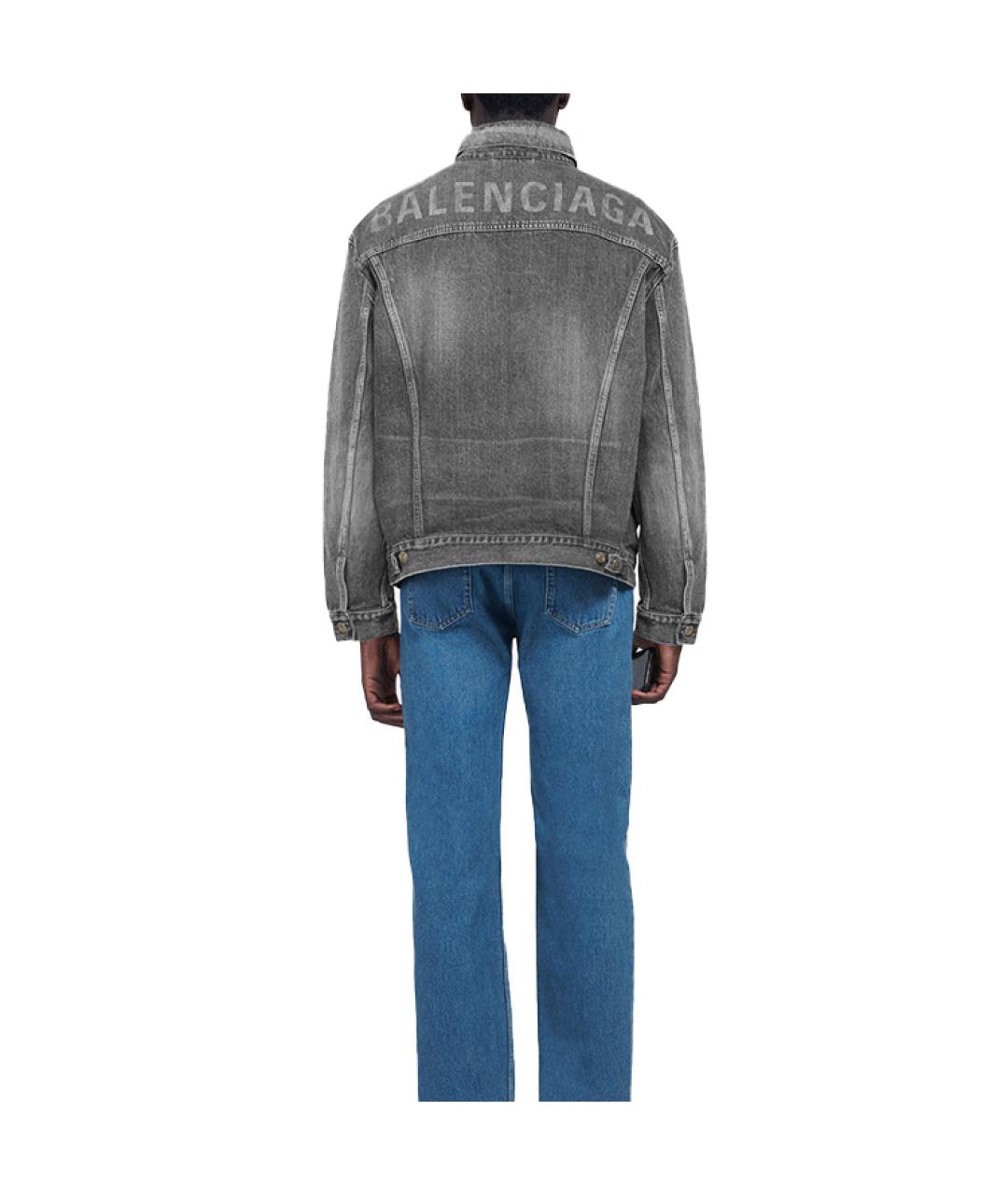BALENCIAGA Серая куртка, фото 3