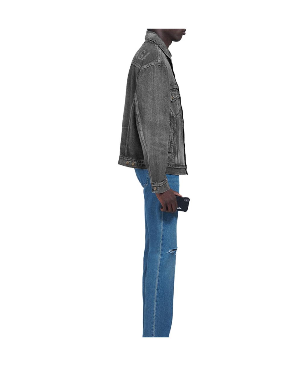 BALENCIAGA Серая куртка, фото 5