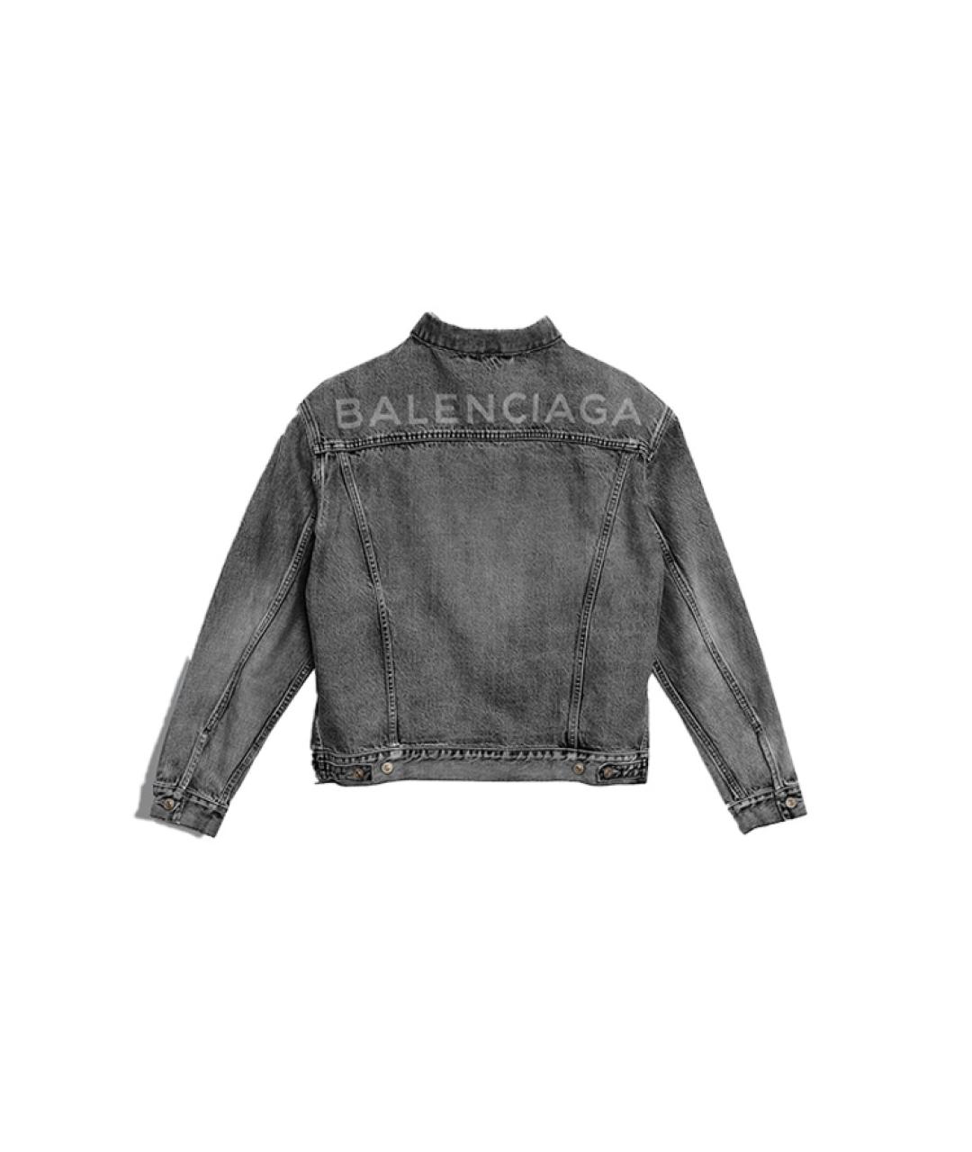 BALENCIAGA Серая куртка, фото 2