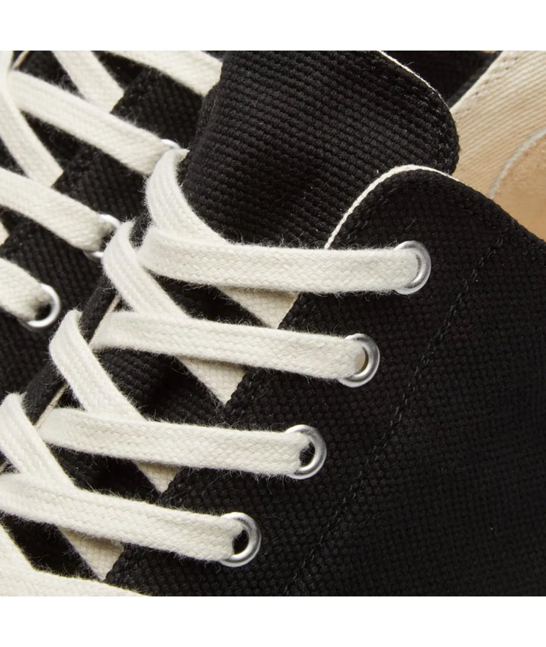 RICK OWENS DRKSHDW Черные кеды, фото 7
