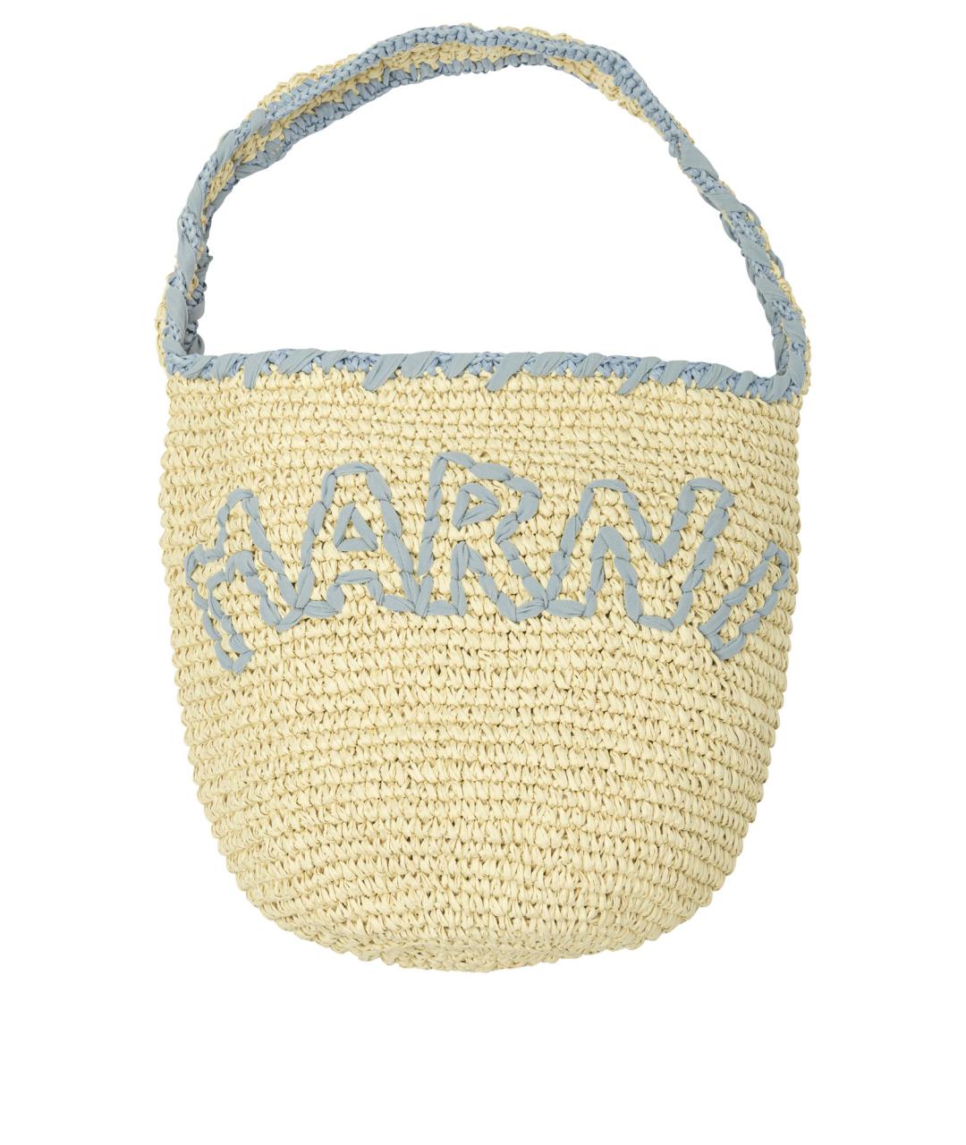 MARNI Бежевая сумка тоут, фото 1