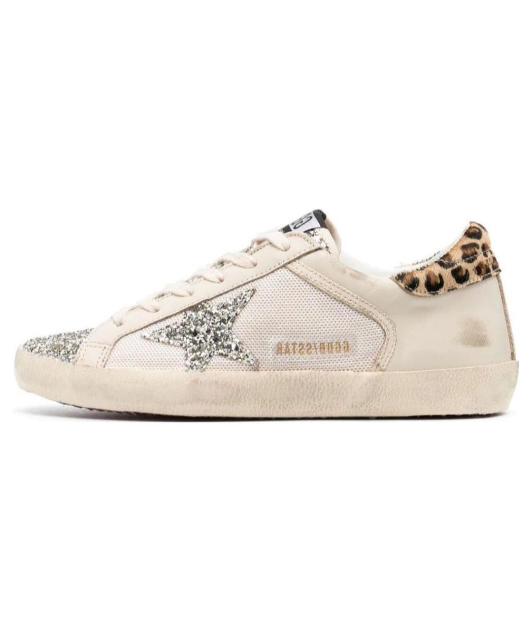 GOLDEN GOOSE DELUXE BRAND Бежевые кеды, фото 2