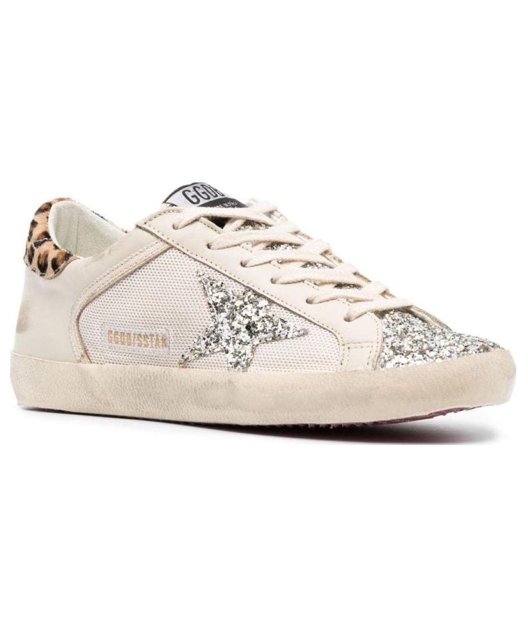 GOLDEN GOOSE DELUXE BRAND Бежевые кеды, фото 3