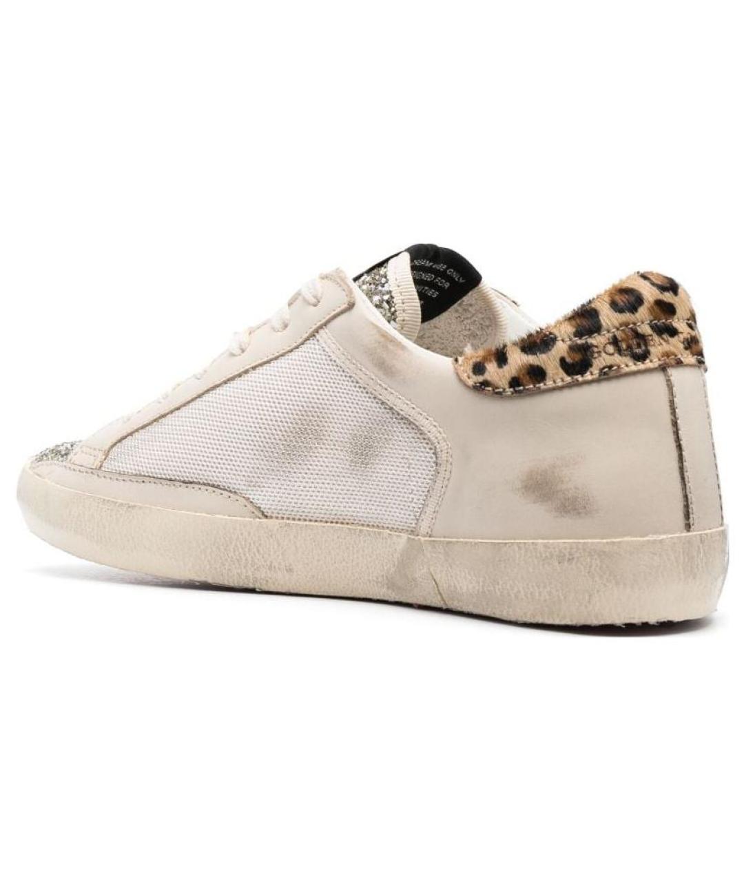 GOLDEN GOOSE DELUXE BRAND Бежевые кеды, фото 4