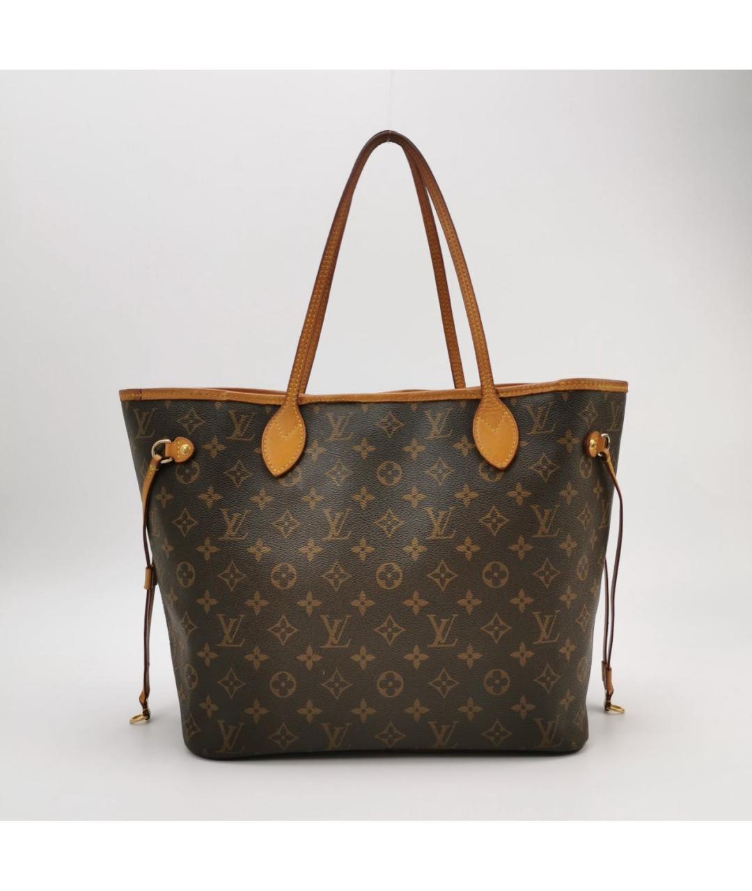 LOUIS VUITTON Коричневая сумка тоут, фото 2