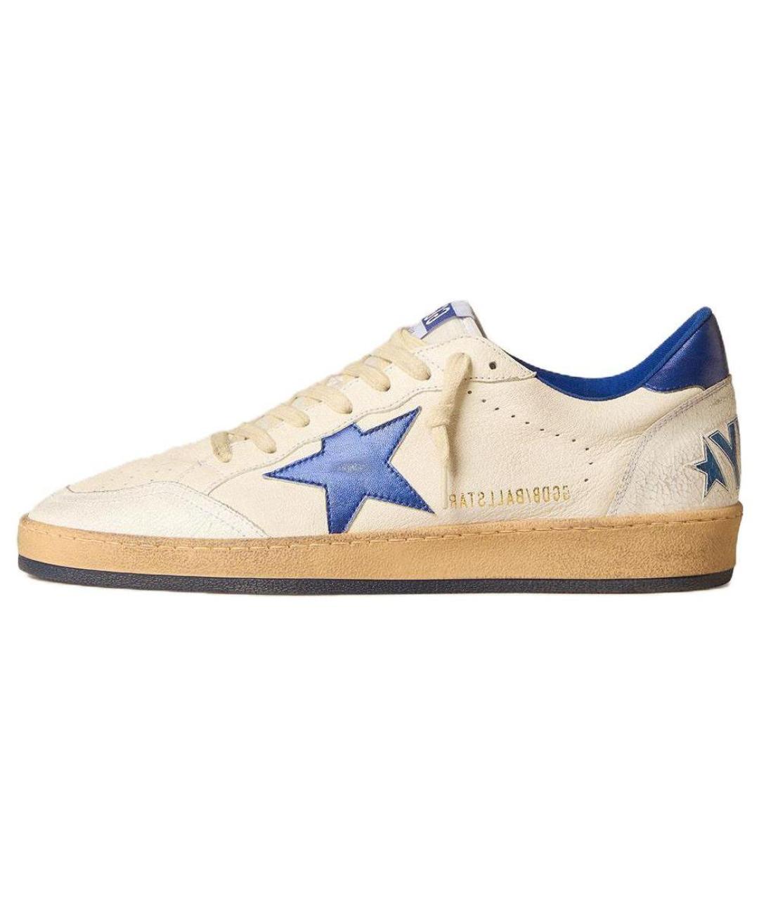 GOLDEN GOOSE DELUXE BRAND Бежевые кеды, фото 2