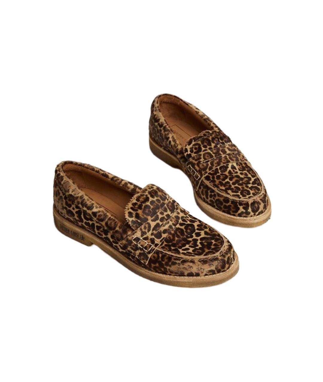GOLDEN GOOSE DELUXE BRAND Коричневые лоферы, фото 4