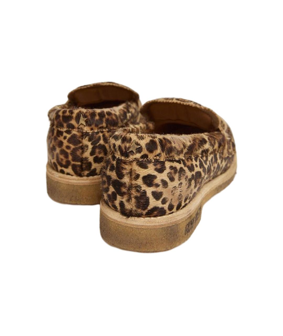 GOLDEN GOOSE DELUXE BRAND Коричневые лоферы, фото 5
