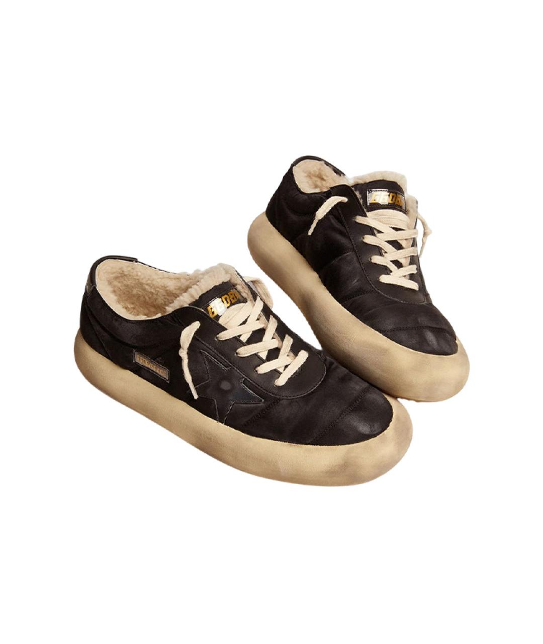 GOLDEN GOOSE DELUXE BRAND Коричневые низкие кроссовки / кеды, фото 3