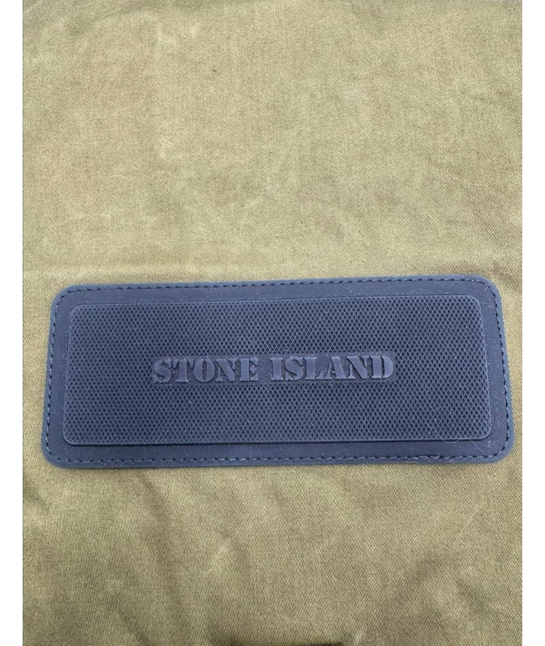 STONE ISLAND Хаки рюкзак, фото 7