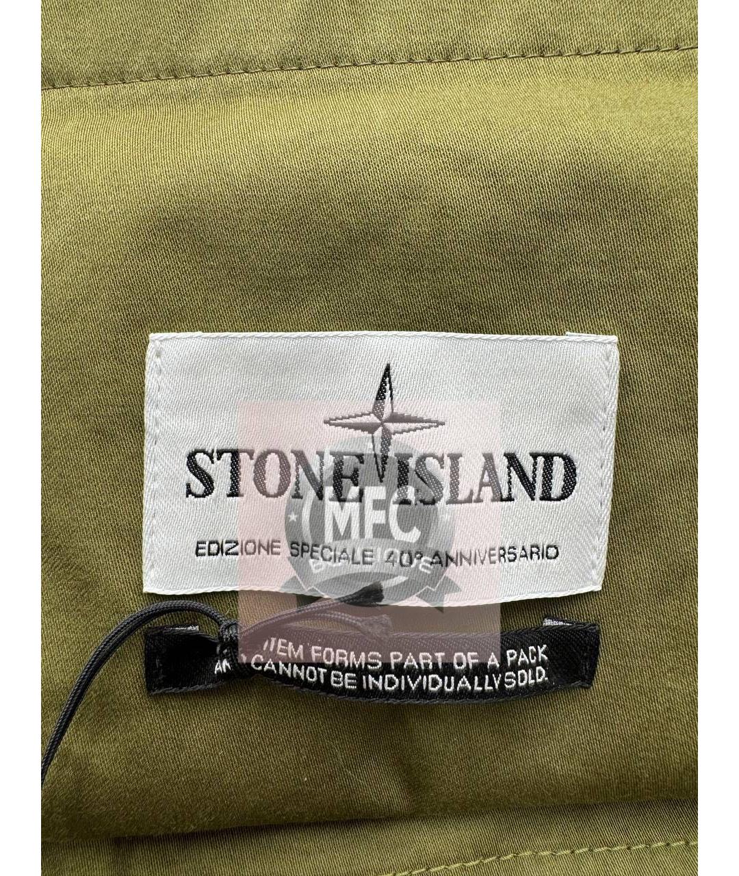 STONE ISLAND Хаки рюкзак, фото 5