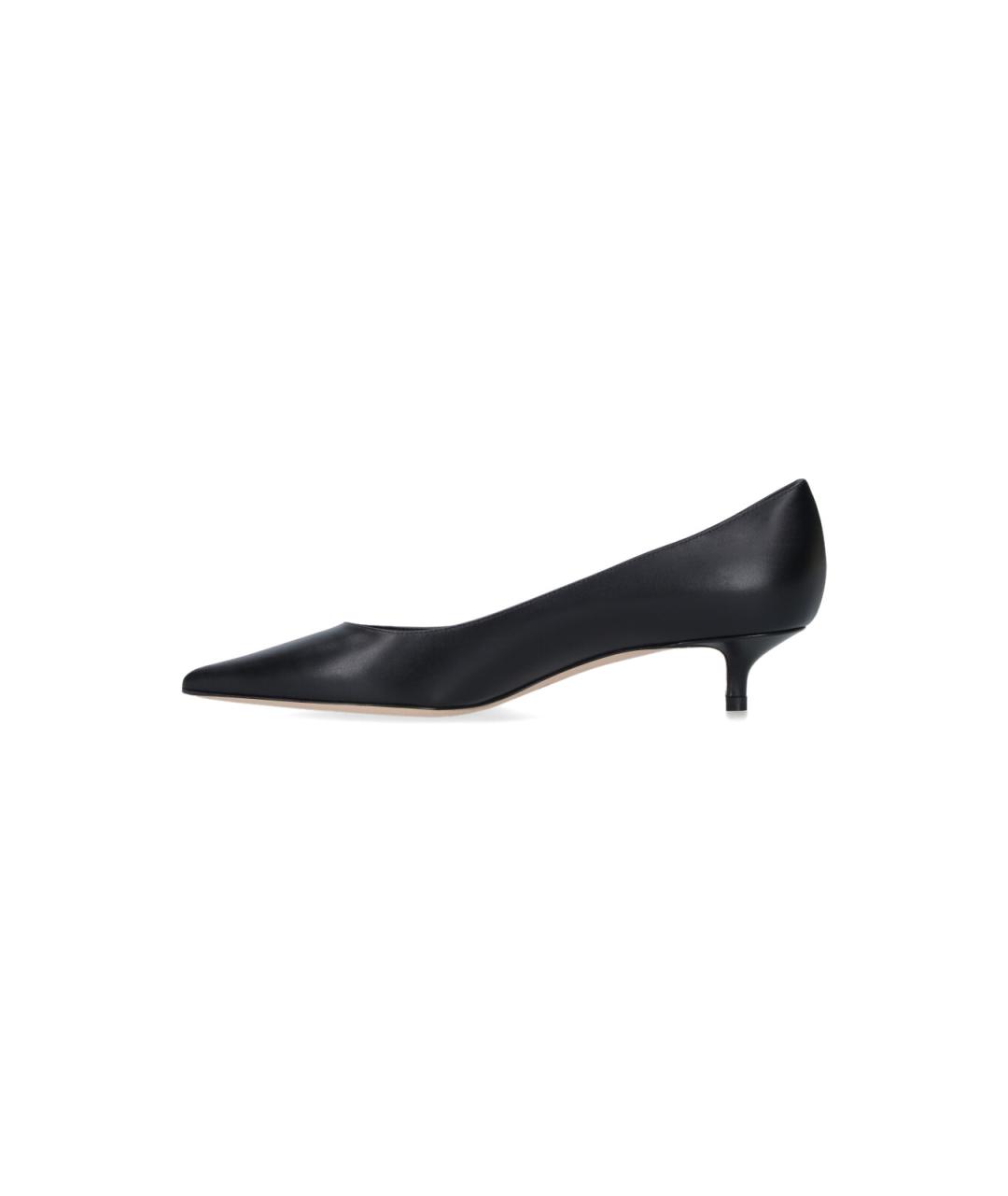 JIMMY CHOO Черные кожаные туфли, фото 3