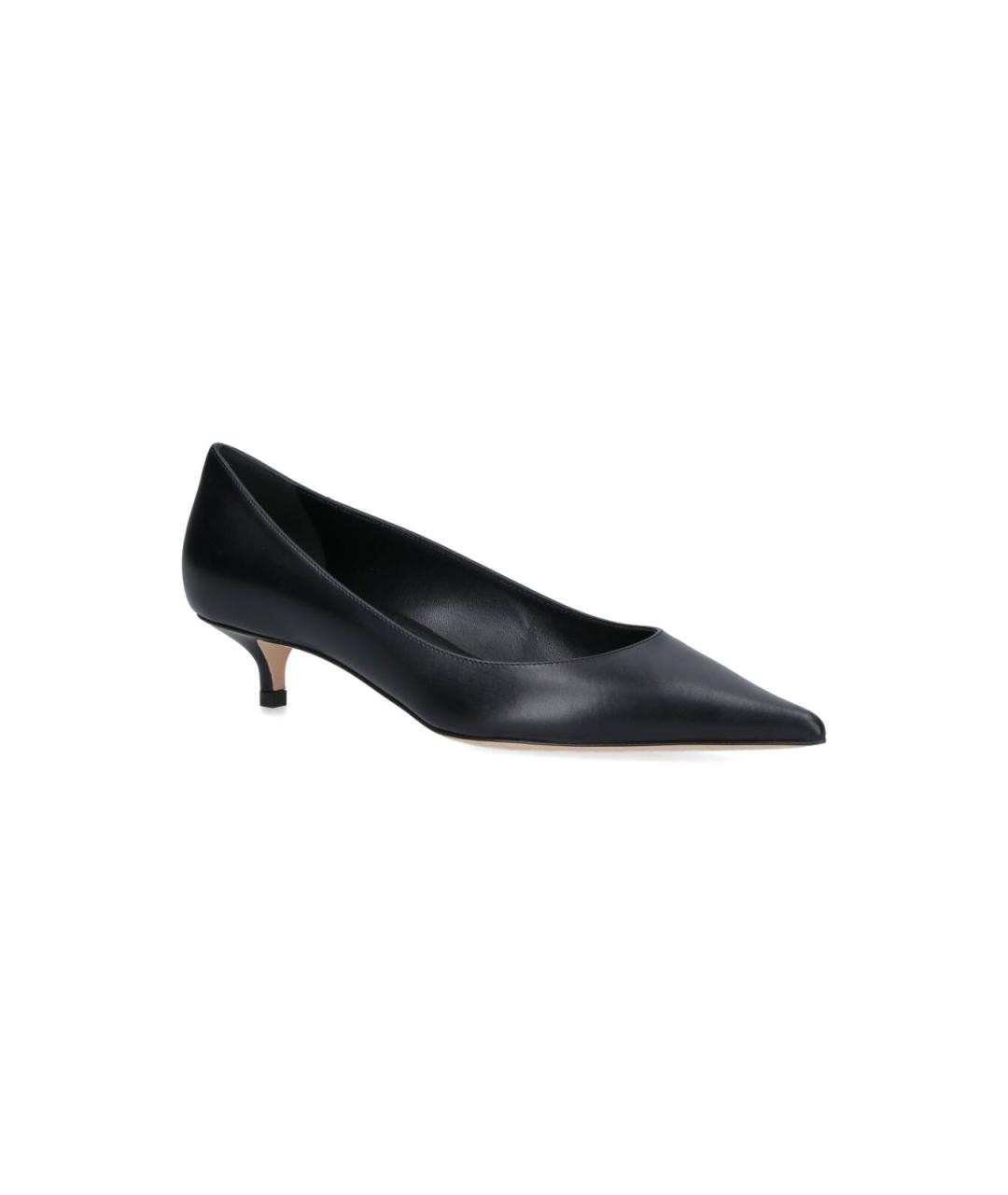 JIMMY CHOO Черные кожаные туфли, фото 2