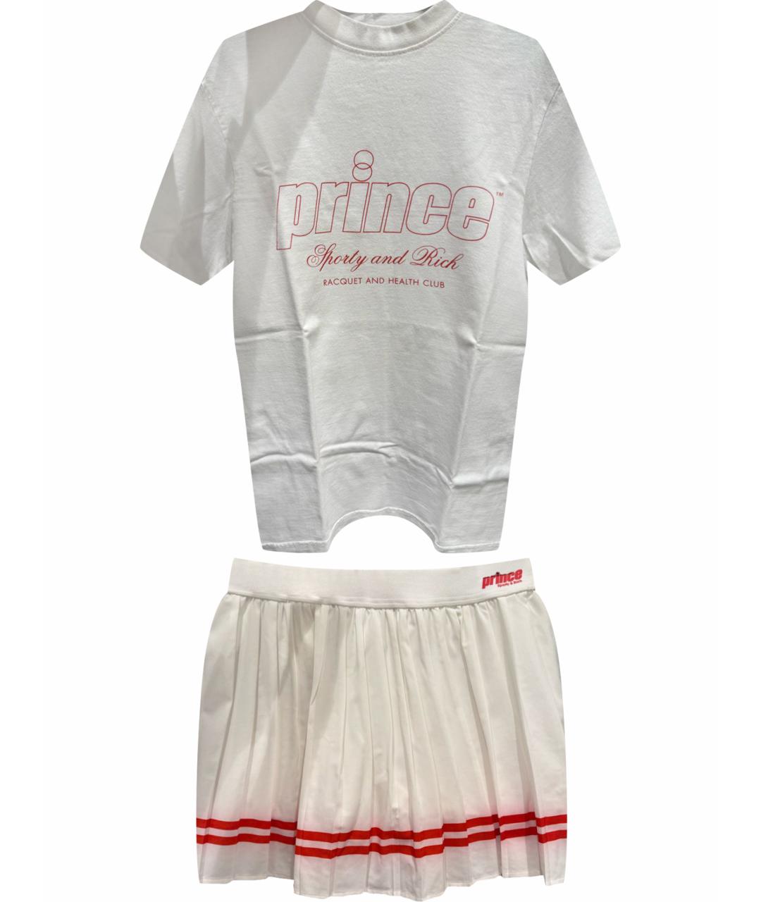 SPORTY AND RICH Белый хлопковый спортивные костюмы, фото 1