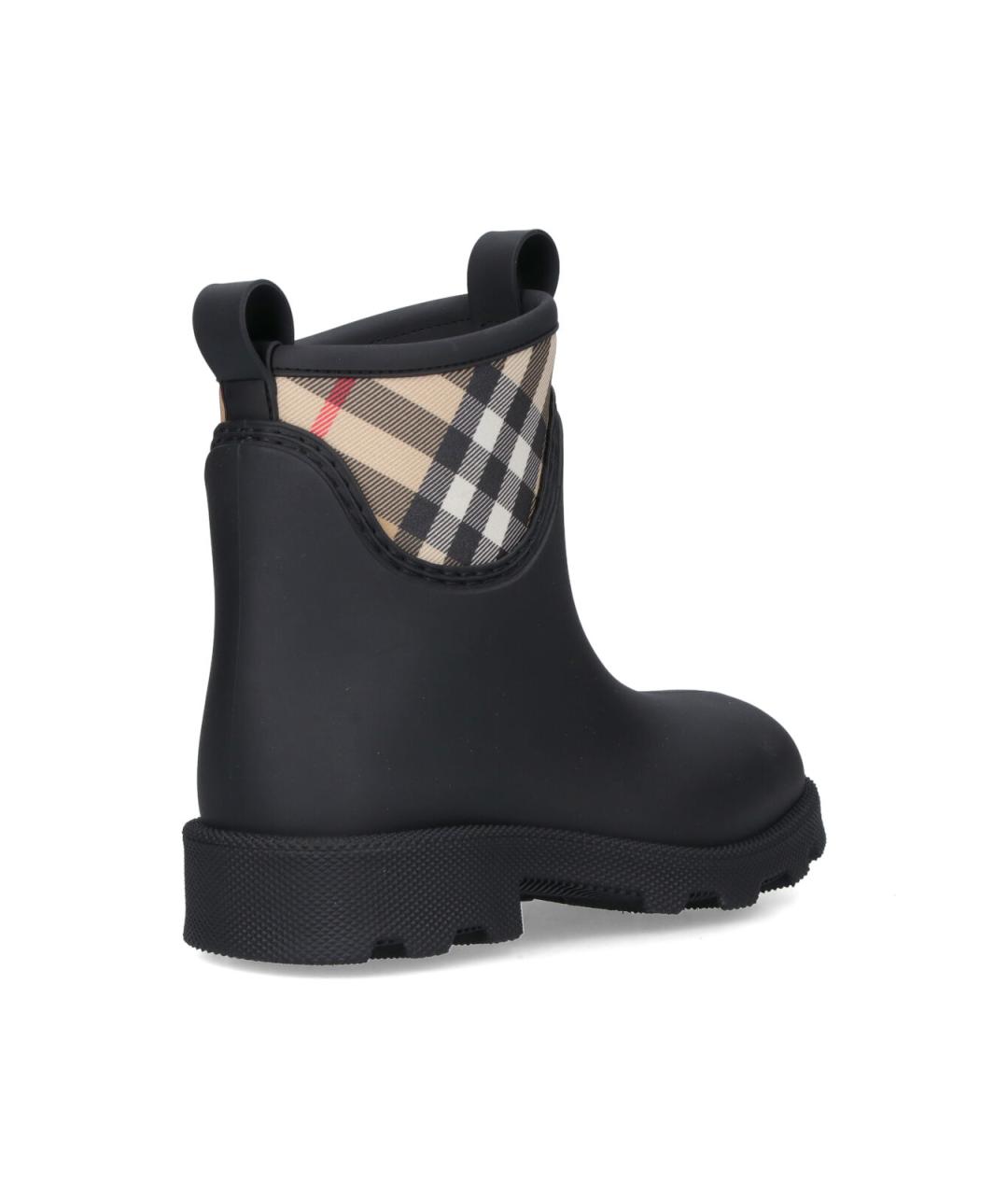 BURBERRY Черные сапоги, фото 4