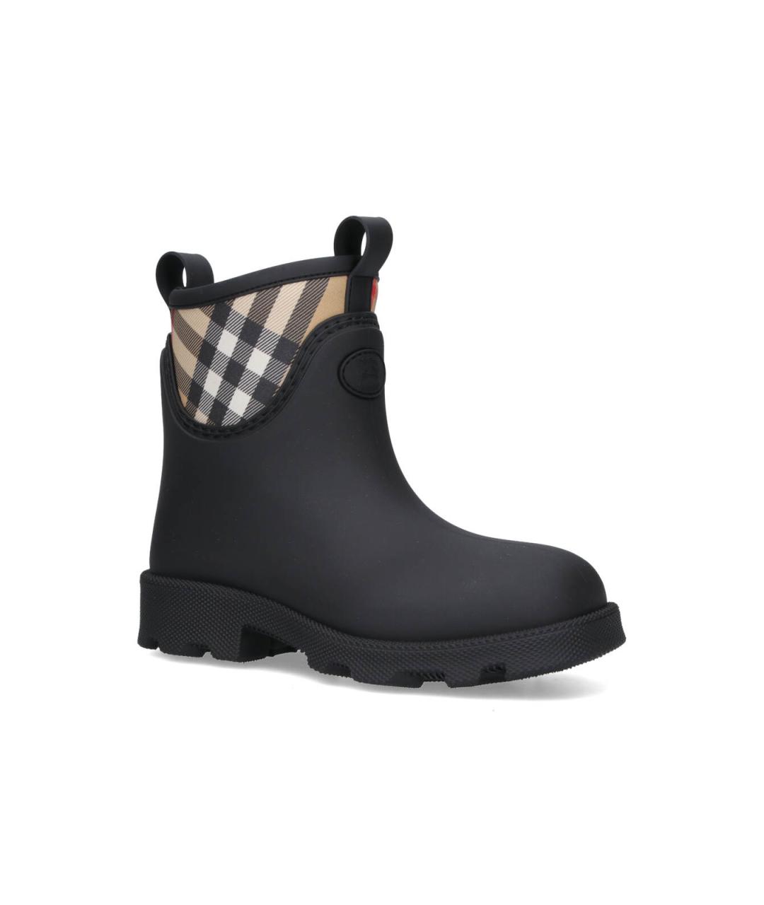 BURBERRY Черные сапоги, фото 2