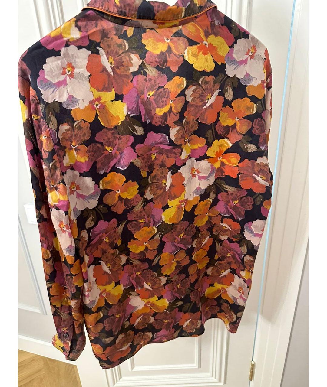 DOLCE&GABBANA Мульти шелковая рубашка, фото 4