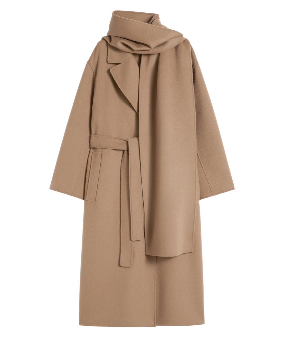 'S MAX MARA Бежевое пальто, фото 1