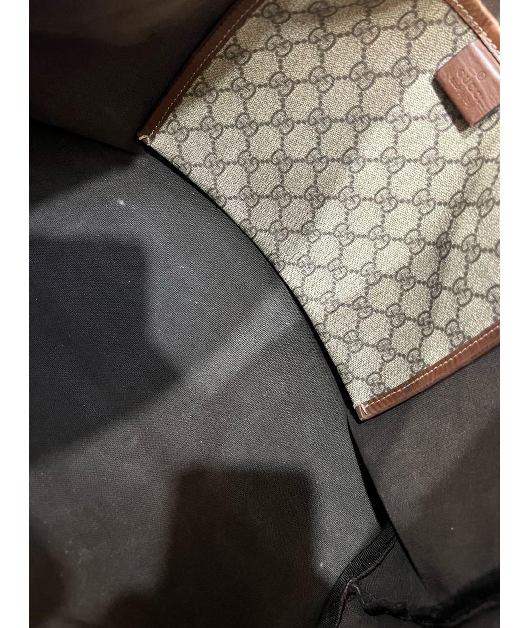 GUCCI Коричневая сумка тоут, фото 4
