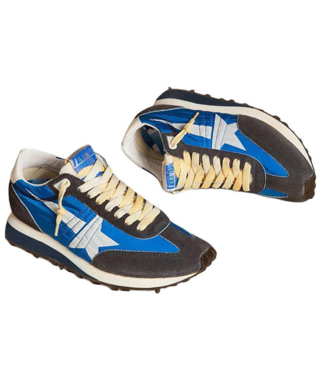 GOLDEN GOOSE DELUXE BRAND Синие кроссовки, фото 3
