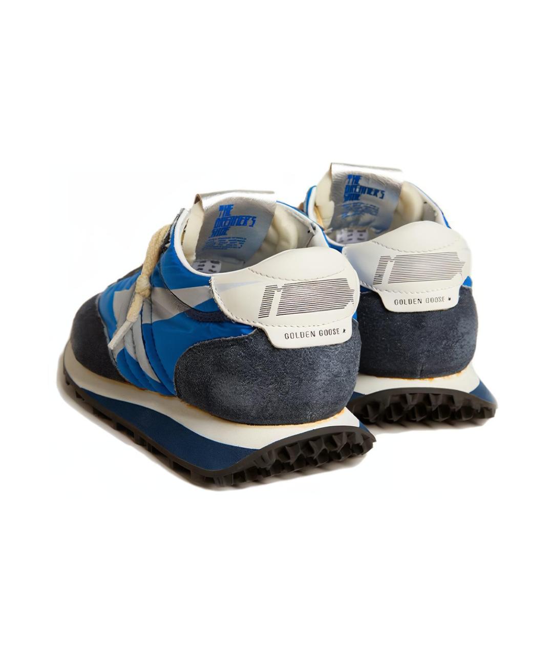 GOLDEN GOOSE DELUXE BRAND Синие кроссовки, фото 4