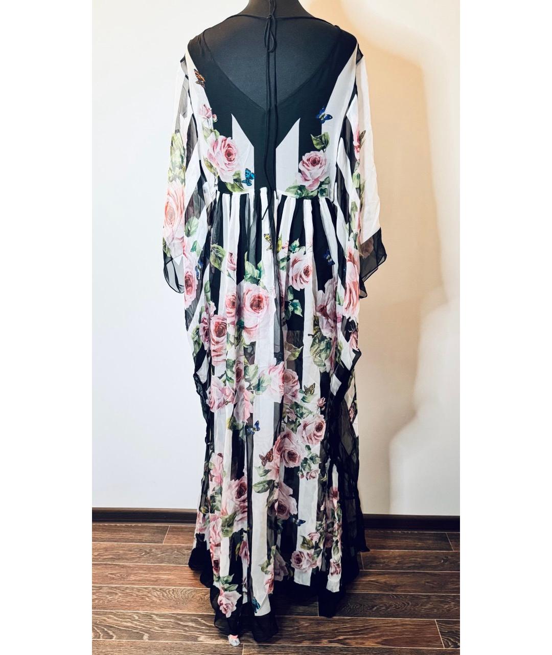 DOLCE&GABBANA Мульти шелковая туника, фото 2