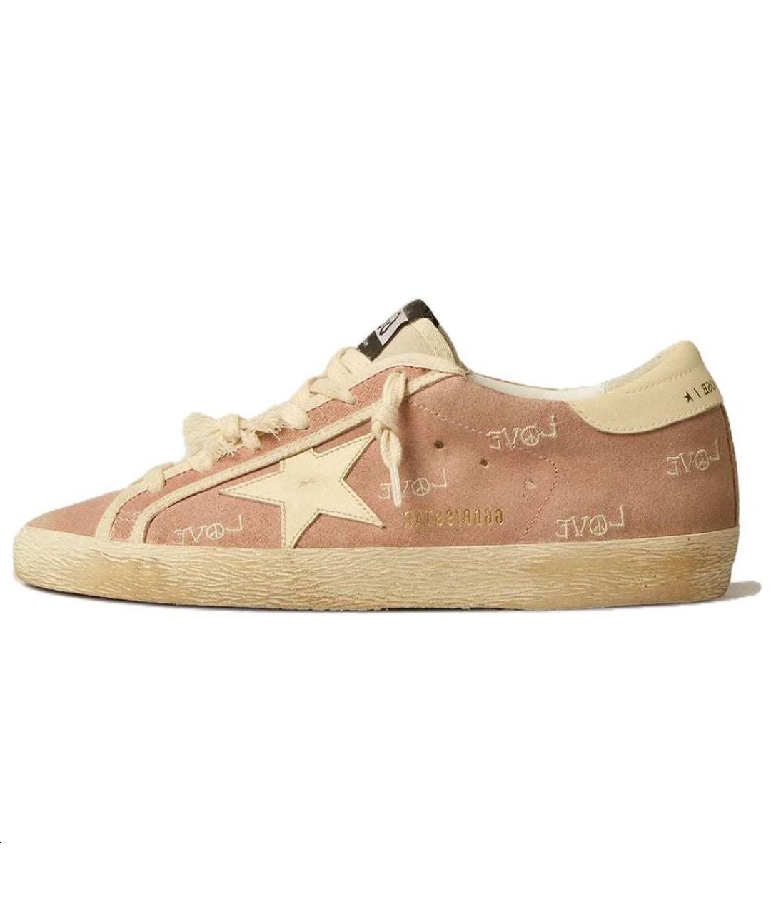 GOLDEN GOOSE DELUXE BRAND Розовые кеды, фото 2