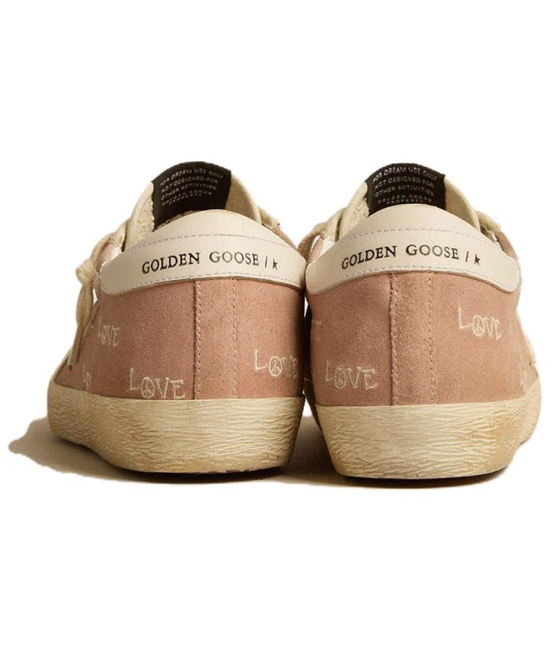 GOLDEN GOOSE DELUXE BRAND Розовые кеды, фото 4