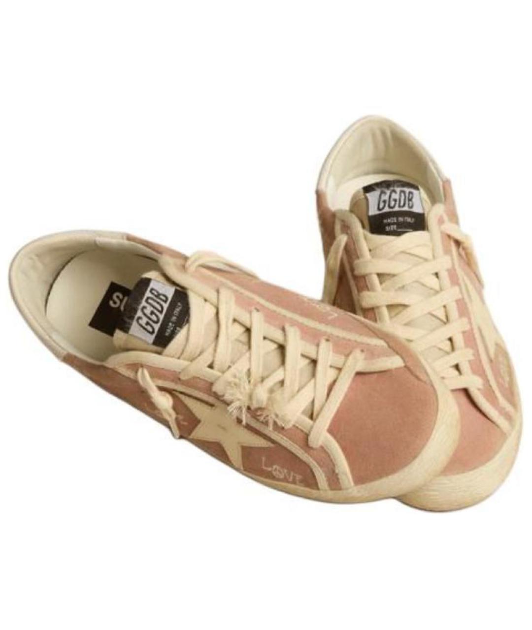 GOLDEN GOOSE DELUXE BRAND Розовые кеды, фото 3