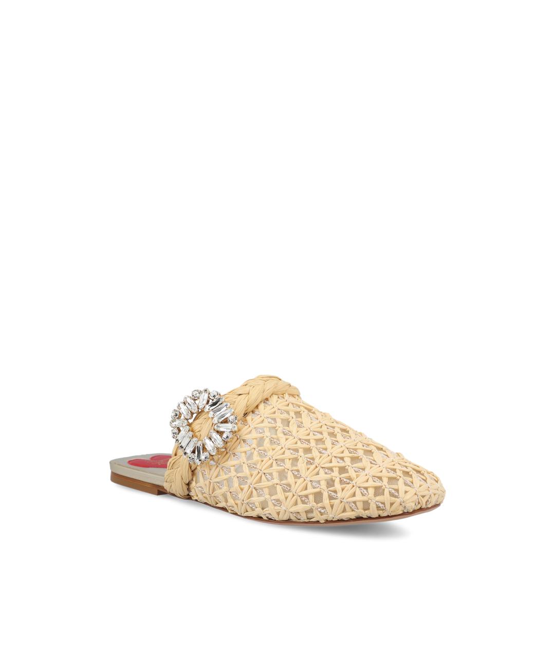 ROGER VIVIER Бежевые мюли, фото 4