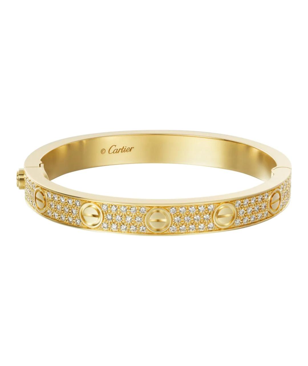 CARTIER Золотой браслет из желтого золота, фото 4