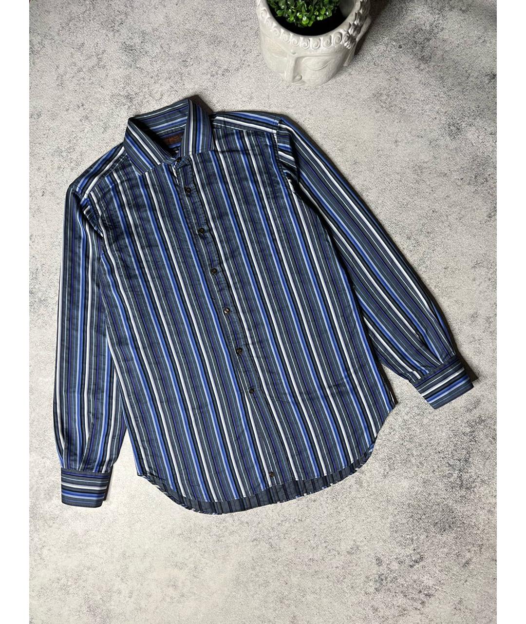 ETRO Мульти хлопковая кэжуал рубашка, фото 9