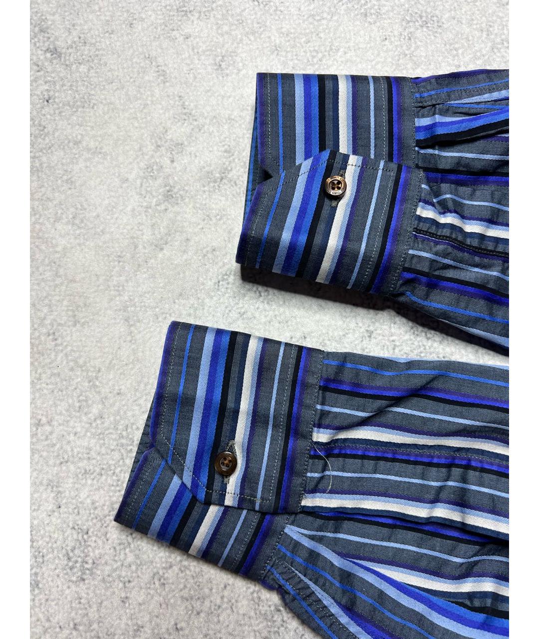 ETRO Мульти хлопковая кэжуал рубашка, фото 8