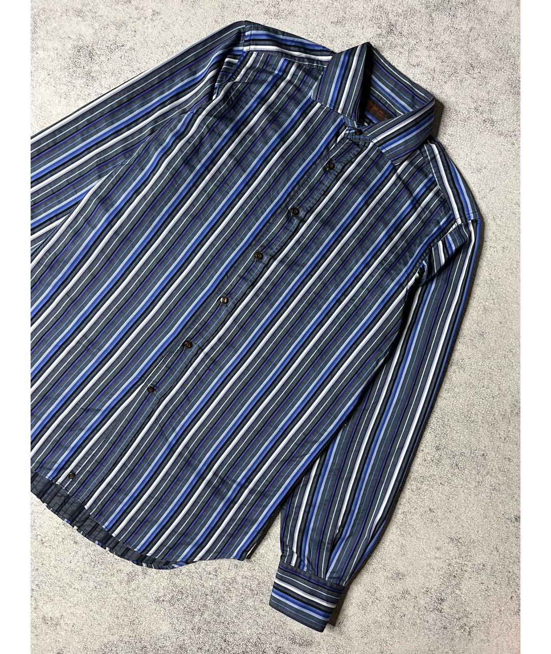 ETRO Мульти хлопковая кэжуал рубашка, фото 3