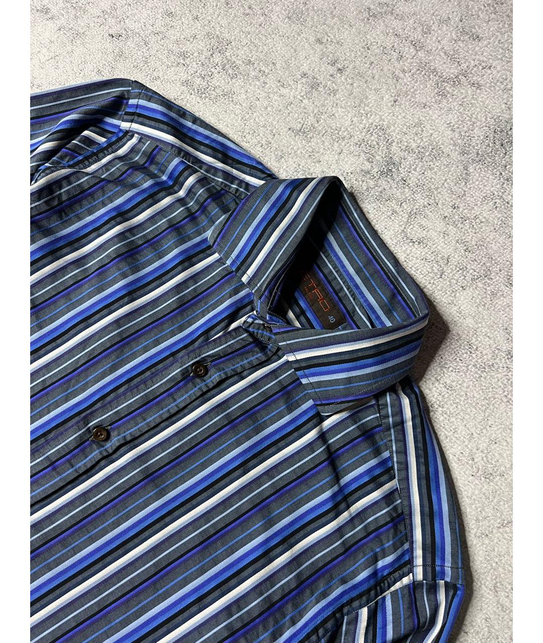 ETRO Мульти хлопковая кэжуал рубашка, фото 4