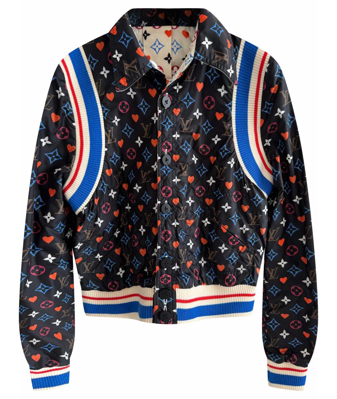 LOUIS VUITTON Черная полиамидовая куртка, фото 1