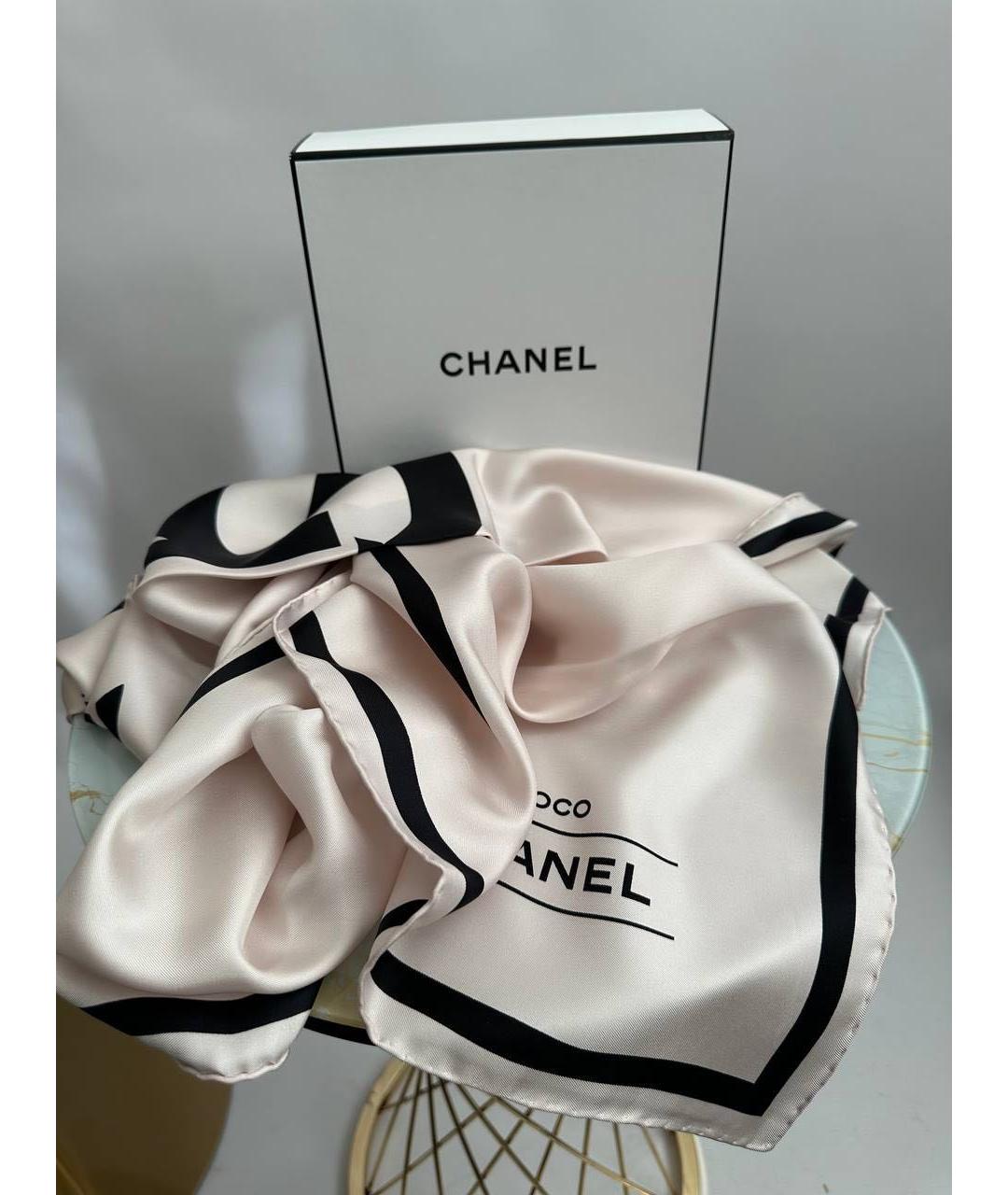 CHANEL Мульти шелковый платок, фото 3