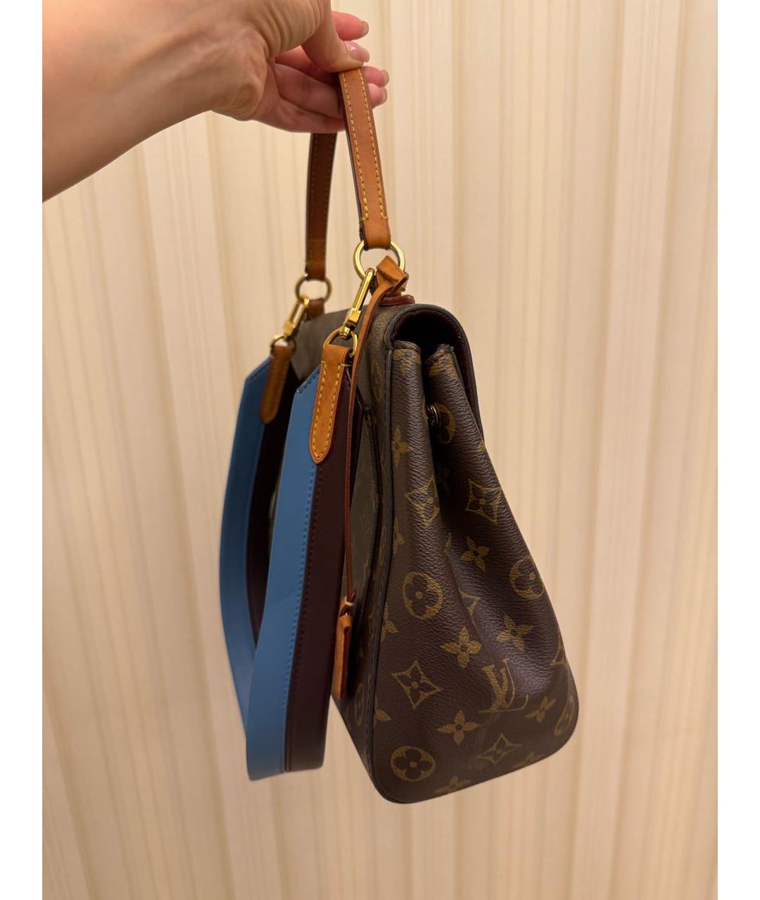 LOUIS VUITTON Кожаная сумка через плечо, фото 5